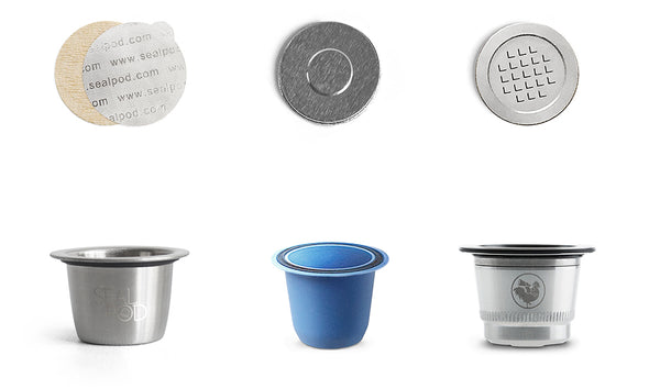 Australian coffee pods: High quality, reusable/refillable steel capsules for Nespresso