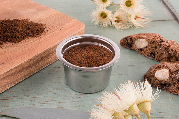 FeePod refillable steel capsules for Aldi K-fee Expresso & Caffitaly: Fill your own